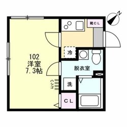 ベイルーム川崎大師橋の物件間取画像